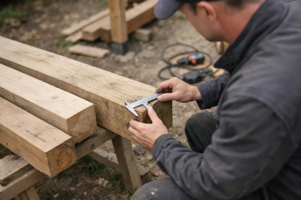 Jaką grubość belek na wiatę wybrać? Zobacz, jak dobrać przekrój!